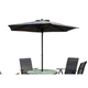 Set de 4 Sillones y Mesa Redonda Avelino FR-ITS011 Bérgamo