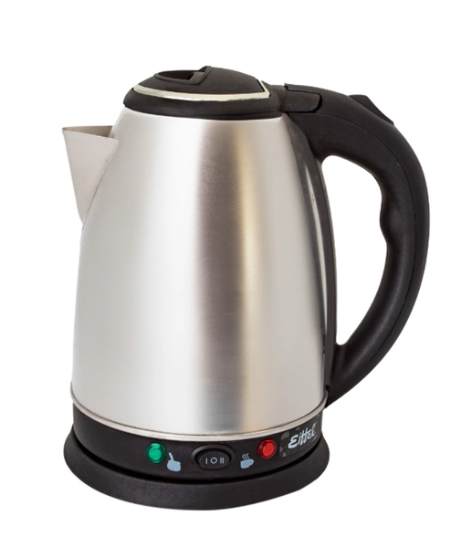 Pava Electrica Eiffel E-601 Acero Inox Corte Mate y Cafe