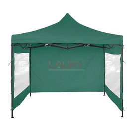 Gazebo con Paredes Laury 800 D 3x3 mts Plegable Verde