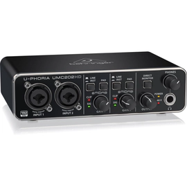 Interface De Audio Behringer U-Phoria Umc202Hd