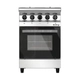 COCINA MORELLI CAPRI 550 - 55CM ACINOX PTA VIDRIO REJFUND (18045)