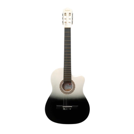 Set de Guitarra Electroacústica Sunset AC001L-39 Black & White
