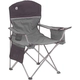 Silla Plegable Camping Director Coleman Grande 148kg C/enfr - Black-Gray