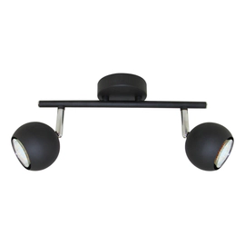 Linea Venus 2 Luces Gu10 Negro