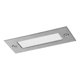 Spot Embutir Escalera Aluminio Acero Rectangular Fan Candil