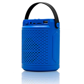 Parlante Potenciado Panacom SP1310 Bluetooth Aux Radio Azul