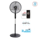 Ventilador de Pie Liliana Vpc20B - 20 90W Parrilla Cromada Repeler Comando Fron