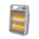 CALOVENTOR INFRARROJO INDELPLAS IE-02 - BLANCO 800W 2 NIVELES CUARZO (05030201)