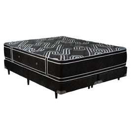 SOMMIER-COLCHON RESORTES DESEO - 180x200x73 LINEA PREMIUM INSIGNIA ACERO BICONI