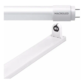 Pack X 10 Liston Con Tubo Led 18W T8 120Cm Neutro