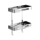 ORGANIZADOR PARA DUCHA DOBLE 35CMX14CMX45CM GLOA BODI-OD2E