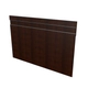Respaldo Sommier Mosconi 2 Plazas Melamina 1,80M Wengue
