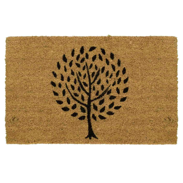Felpudo Entrada Arbol De Coco Y Goma 40 x 60