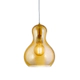 COLGANTE BUDDA L 1 LUZ 30CM BASE REDONDA E27 AMBAR