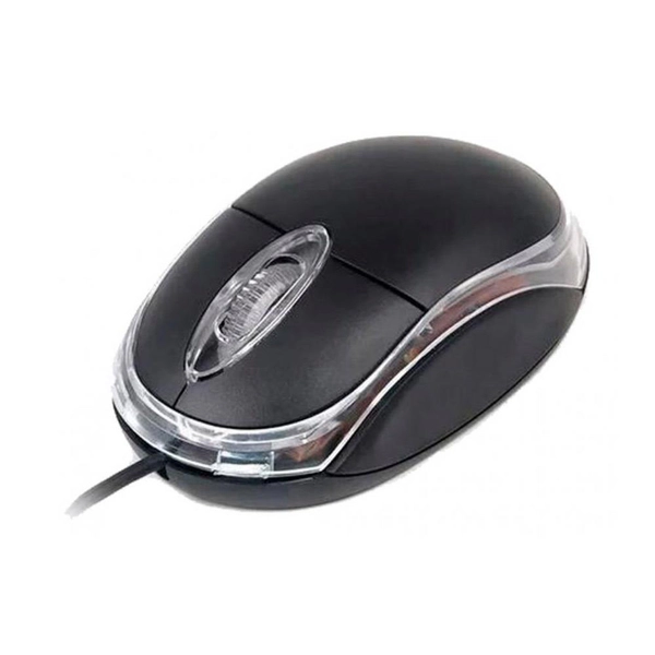MOUSE OPTICO KANJI KJ-MOUSET001 800 DPI LUZ LED BLACK