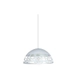 Lampara Techo Colgante Galponera Oviedo Media Esfera 40Cm Blanco