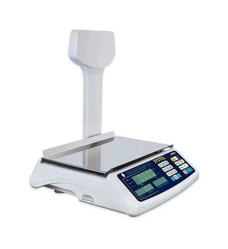 Balanza Comercial Digital Systel Croma Batería 31kg Mástil