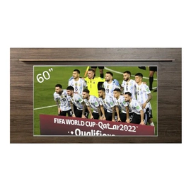 Rack Tv Flotante Hasta 60 Pulgadas Milan Nogal