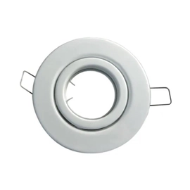 Spot Redondo Dicroico Gu10 Blanco