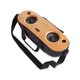PARLANTE PORTATIL MARLEY EM-JA014-SB BAG OF RIDDIM 2 BLUETHOOTH MADERA Y NEGRO