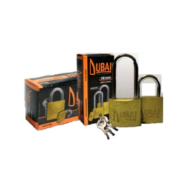 CANDADO BRONCEADO ARO LARGO 32MM DUBAI EVOL3133