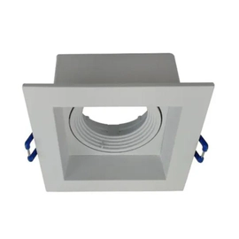 Pack X4 Emb Truman Cuad Antidesl 1 Luz Dicro 93X93Mm 7W Blanco Neutro