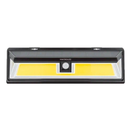 Aplique Reflector Led Solar Fotocelula Movimiento 10W Cálido