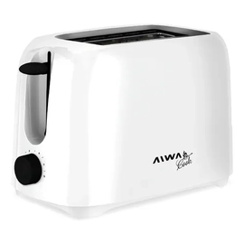 Tostadora Electrica Aiwa AWK-TO800B 800W Blanca Doble Ranura