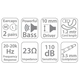 Auricular In Ear One For All Sv5231 Titanio Con Gel