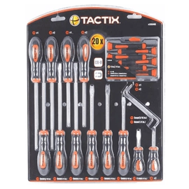 Juego de Destornilladores Tactix TX205440 20 piezas