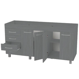 BAJOMESADA ORLANDI LI 640 PREMIUM - LINOSA 4 PUERTAS 4 CAJONES