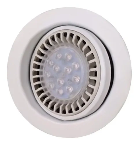 Spot Embutir Ar111 Blanco Lampara Led 12w Dim Gu10 220v