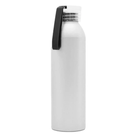 Botella Deportiva Tahg De Aluminio Handle 600ml - Gris Plata