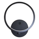 Aplique Pared Led 12W Trufa 20Cm Negro