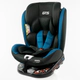 Butaca de Seguridad Isofix Senna Negro con Azul Gts