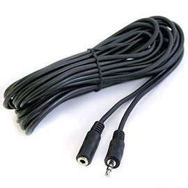 CABLE AUDIO EXTENSION MINI PLUG 3.5 MACHO A MINI PLUG 3.5 HEMBRA 3MTS