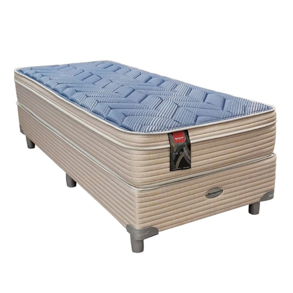 SOMMIER-COLCHON RESORTES SPRINGWALL MCB 115 - 80x190x24 NVO BOX 23CM EURO PILL