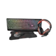 TECLADO + MOUSE + AURICULAR C/MIC + PAD TRUST ZIVA GAMING