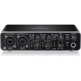 Interface Audio Behringer Umc204Hd Hd Usb Pc U-Phoria