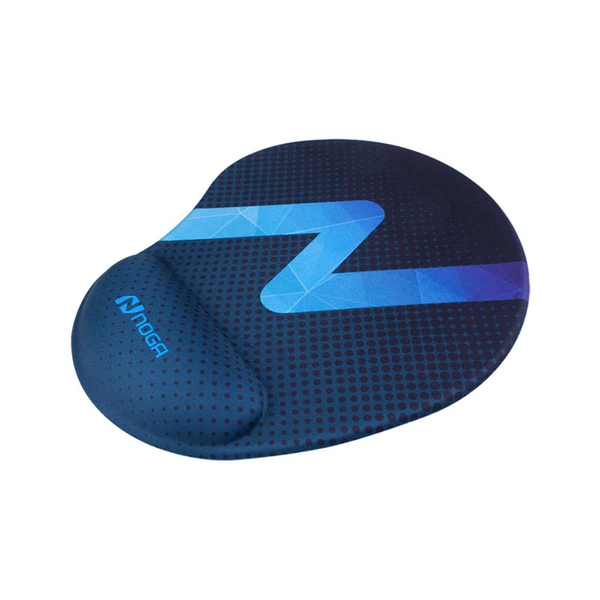 MOUSEPAD NOGA 3D GEL ERGONOMICO GAMER AZUL