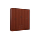 Placard Mosconi 6 Puertas 2 Cajones Caoba 169x181 cm
