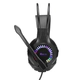 AURICULAR C/MIC VINCHA XTRIKE-ME GH-709 RGB GAMER NEGRO