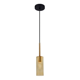Colgante Coco Slim 1 Luz 10Cm E27 Ambar