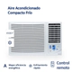 Aire Acondicionado de Ventana Frio BGH BC52WFQ 5100W 4500F