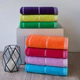 Toallon Playero Arcoiris Nautical Pileta 150x80 Cm Verde Loro