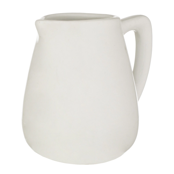 Lechera de Cerámica 9 cc 6.5x5x6 cm Blanco