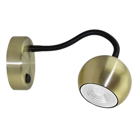 Aplique De Pared Venus Gu10 Oro Mate