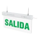 Cartel Señalizador De Salida De Led 3 Hs Autonomía