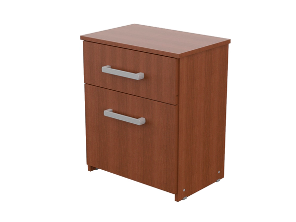 Mesa De Luz Mosconi Dakar 1 Caj 1 Pue Melamina Mate Tabaco