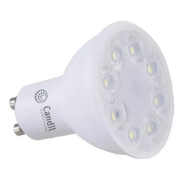 Lampara Dicroica Led Candil 7w 100° Dimerizable Gu10 220v Frío
